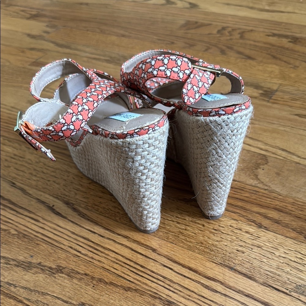 Steve Madden Wedge Sandals 8.5 - Picture 3 of 5
